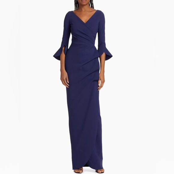 Chiara Boni La Petite Robe • Zalfa Ruched Gown • Size 42 (US 6)  • NWOT • - Picture 3 of 12